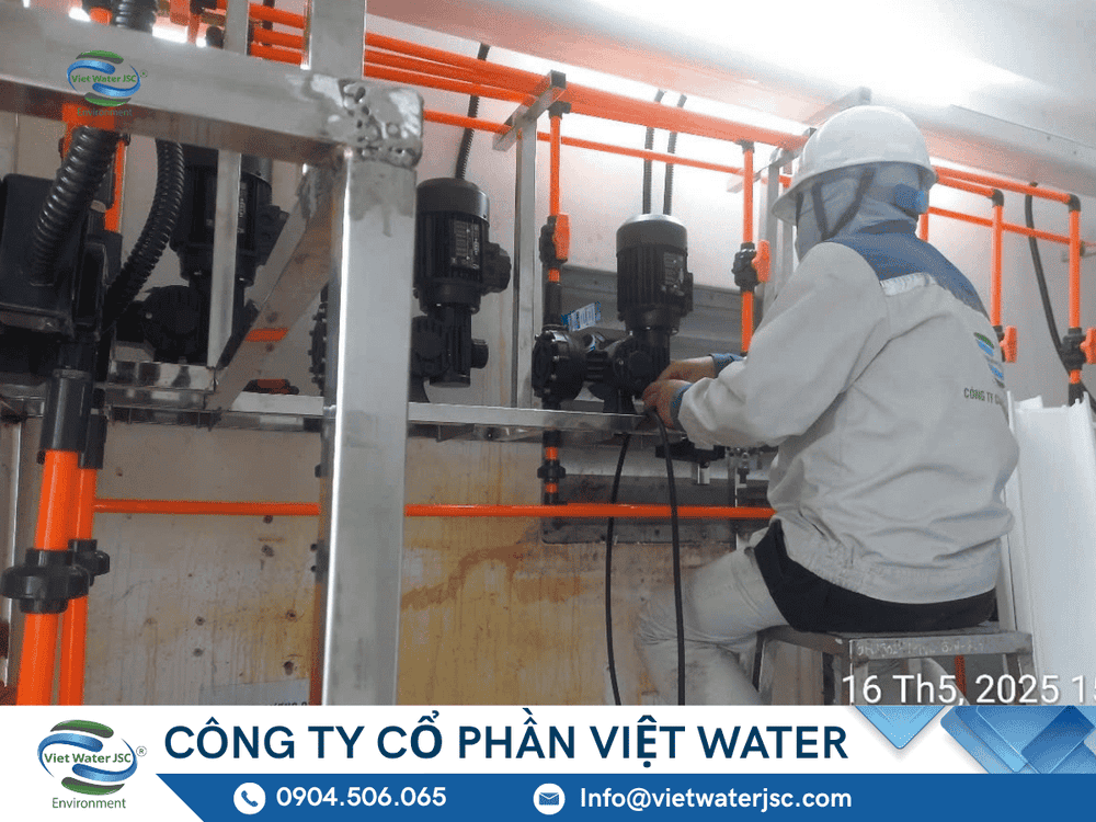 Dự Án Hệ Thống Xử Lý Nước Thải Nhà Máy SIKA Việt Nam 150m3/ngày