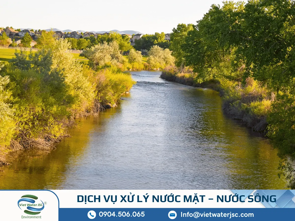 Xử lý nước mặt – nước sông